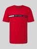 Tommy Hilfiger Regular Fit T-Shirt aus reiner Baumwolle Rot