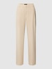 Taifun Bundfaltenhose mit Stretch-Anteil Modell 'A GLIMPSE OF SUNSHI' Haselnuss Braun