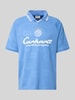 Carhartt Work In Progress Funktionsshirt mit Logo Modell 'Terrace' Rauchblau
