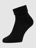 Burlington Socken mit Label-Detail Modell 'PLYMOUTH' Black