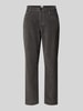 Brax Corduroy broek met 5-pocketmodel, model 'MILEY' Donkergrijs