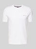 HECHTER PARIS T-shirt met labelprint Wit