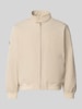 Superdry Regular Fit Jacke mit Logo-Stitching Modell 'HARRINGTON' Stein