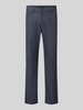 bugatti Straight Fit Hose aus Baumwoll-Mix Modell 'Yarn' Blau