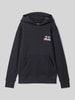 Billabong Hoodie mit Label-Motiv-Print Modell 'COMPASS' Black