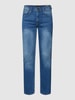 Blend Slim fit jeans met labelpatch, model 'Jet' Bleu