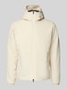 SCANDINAVIAN EDITION Regular Fit Jacke mit Zweiwege-Reißverschluss Modell 'Nimbus' Offwhite