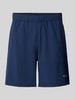 COLUMBIA Regular Fit Shorts mit Label-Print Marine