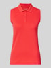 Christian Berg Woman Tanktop met polokraag Lichtrood