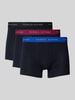 Tommy Hilfiger Trunks mit elastischem Logo-Bund im 3er-Pack Black