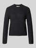 Carhartt Work In Progress Strickpullover mit Label-Detail Modell 'Curtis' Mittelgrau Melange