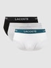 Lacoste Slip met stretch in set van 3 stuks Wit