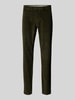 SELECTED HOMME Straight fit broek van corduroy, model 'MILES' Olijfgroen