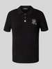 Lauren Ralph Lauren T-Shirt in Strick-Optik Modell 'NATRISSA' Black