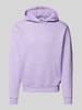 REVIEW Essentials hoodie met logo Lila