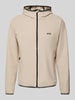 BOSS Green Jacke mit Label-Print Modell 'Commuter' Beige