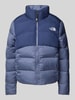 The North Face Gewatteerd jack met labeldetail, model 'Saikuru’ Blauw