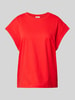 s.Oliver RED LABEL Regular fit T-shirt van puur katoen Rood