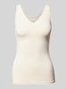 Triumph Tank Top mit Spitzenbesatz Beige