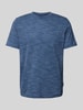 Tom Tailor Regular Fit T-Shirt aus Baumwoll-Mix mit Brusttasche Blau