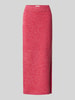 Christian Berg Woman Strickrock aus Wolle in Two-Tone-Machart Fuchsia