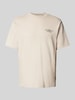 Jack & Jones Premium T-Shirt mit Label-Print Modell 'LACHAD' Offwhite