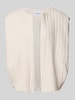 VILLA SOPHIE Weste mit Strukturmuster Modell 'ALEXIS' Beige