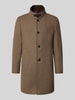 Cinque Mantel mit Stehkragen Modell 'CHOICE' Taupe