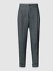 CG - Club of Gents Oversized Fit Anzughose mit Strukturmuster Mint meliert