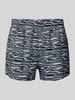 Puma Slim Fit Badeshorts mit Logo-Print Black