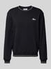 Balr. Sweatshirt mit Label-Stitching Black