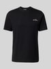 Les Deux T-Shirt mit Label-Stitching Modell 'Diaz' Black