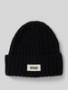 Drykorn Beanie mit Alpaka-Anteil Modell 'EANI' Black