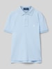 Polo Ralph Lauren Teens Slim fit poloshirt met logostitching Bleu