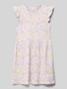 Name It Kleid mit Rundhalsausschnitt Modell 'HAILE' Hellgelb