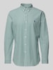 Polo Ralph Lauren Regular Fit Freizeithemd mit Label-Stitching Hellgruen