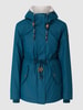 Ragwear Parka mit Teddyfutter Modell 'Monadis' Petrol
