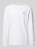 Polo Ralph Lauren Longsleeve mit Logo-Stitching Weiss