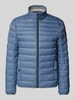 Christian Berg Men Steppjacke mit Stehkragen Blau