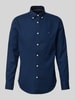Tommy Hilfiger Slim Fit Freizeithemd aus reiner Baumwolle Marine