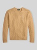 Polo Ralph Lauren Regular Fit Pullover aus Woll-Kaschmir-Mix Camel