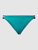 TOMMY HILFIGER Bikini-Hose mit Kontraststreifen Grün