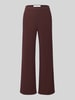 Raffaello Rossi Weite Hose mit elastischem Bund Modell 'PALINA' Dunkelbraun