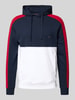 Tommy Hilfiger Regular Fit Hoodie aus reiner Baumwolle Marine