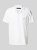 Polo Ralph Lauren Koszula casualowa o kroju slim fit z rękawem o dł. 1/2 Biały