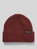 Dickies Beanie met labeldetail Donkerrood