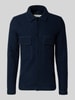 SELECTED HOMME Regular fit overhemdjack van zuivere wol, model 'NEALY' Donkerblauw