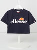 Ellesse Boxy Fit T-Shirt mit Logo-Print Modell 'Nicky' Marineblau