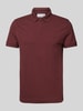 Lacoste Regular fit poloshirt met labelbadge, model 'CORE' Bordeaux