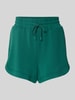 VARLEY Korte broek met elastische band, model 'ollie' Donkergroen